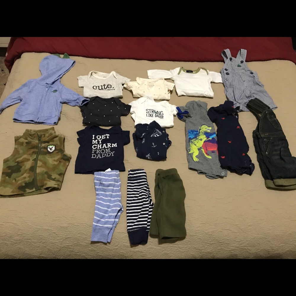 Newborn boy haul